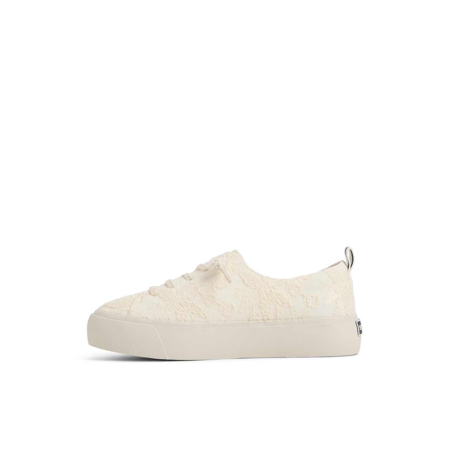Sperry Cove Lace to Toe Sneaker Cream