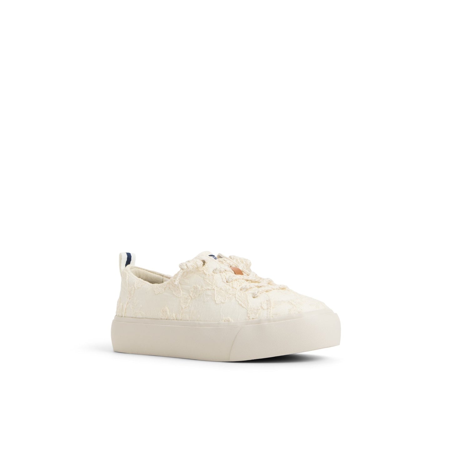 Sperry Cove Lace to Toe Sneaker Cream