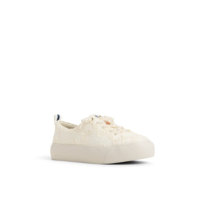 Sperry Cove Lace to Toe Sneaker Cream