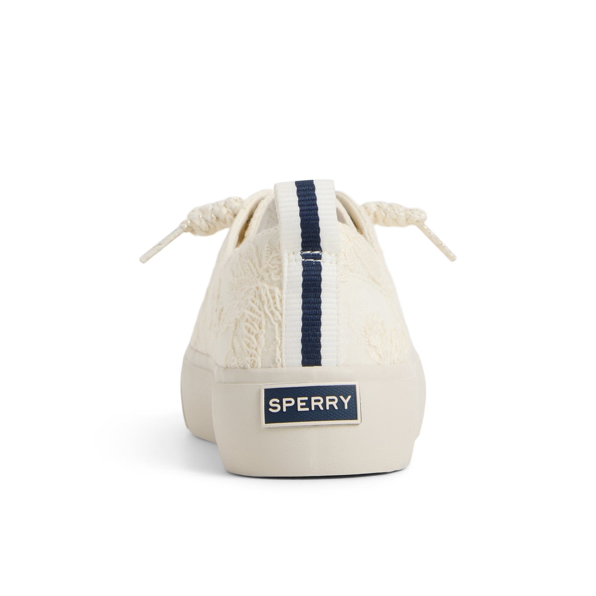 Sperry Cove Lace to Toe Sneaker Cream
