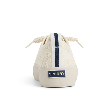 Sperry Cove Lace to Toe Sneaker Cream