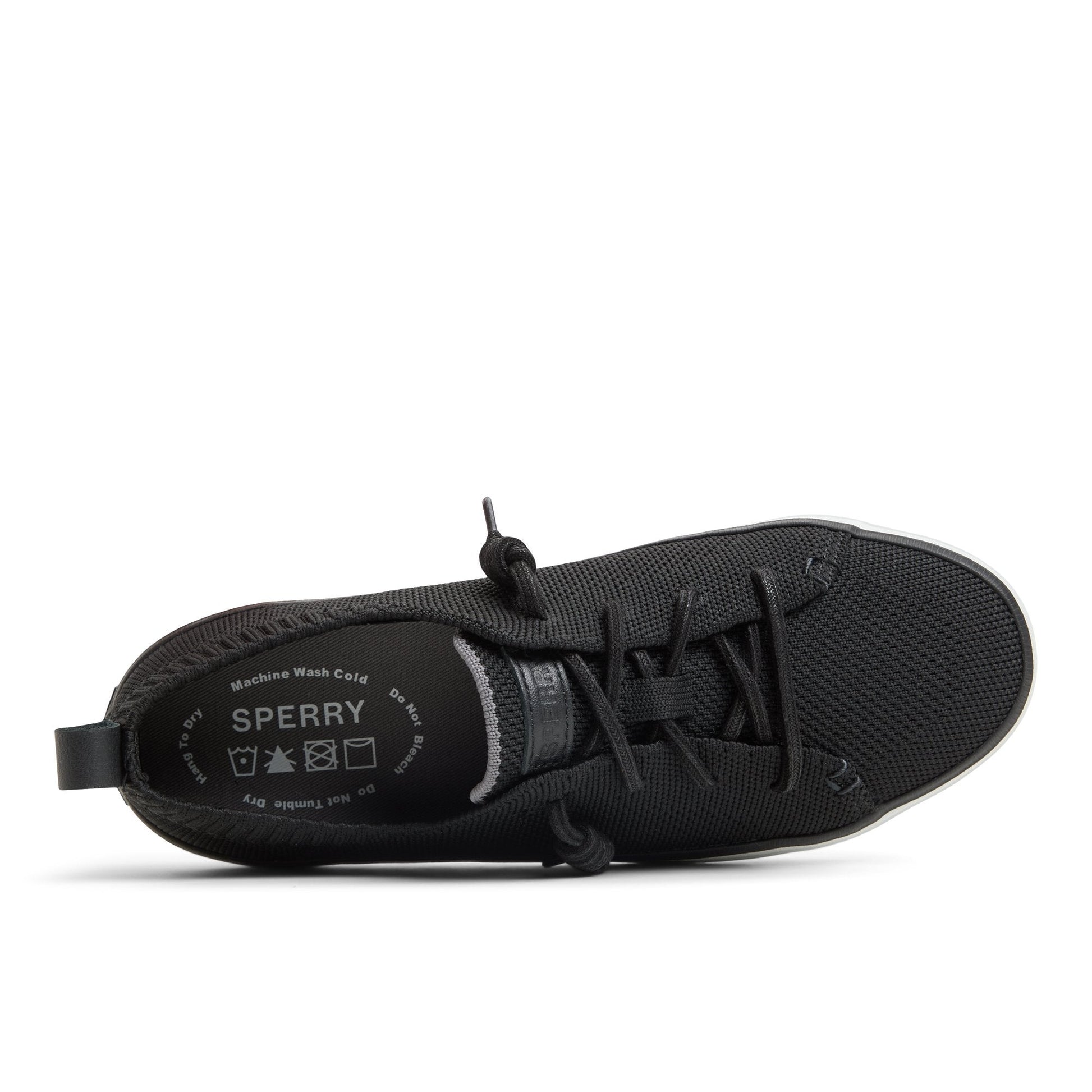 Sperry Crest Vibe Knit Sneaker Black