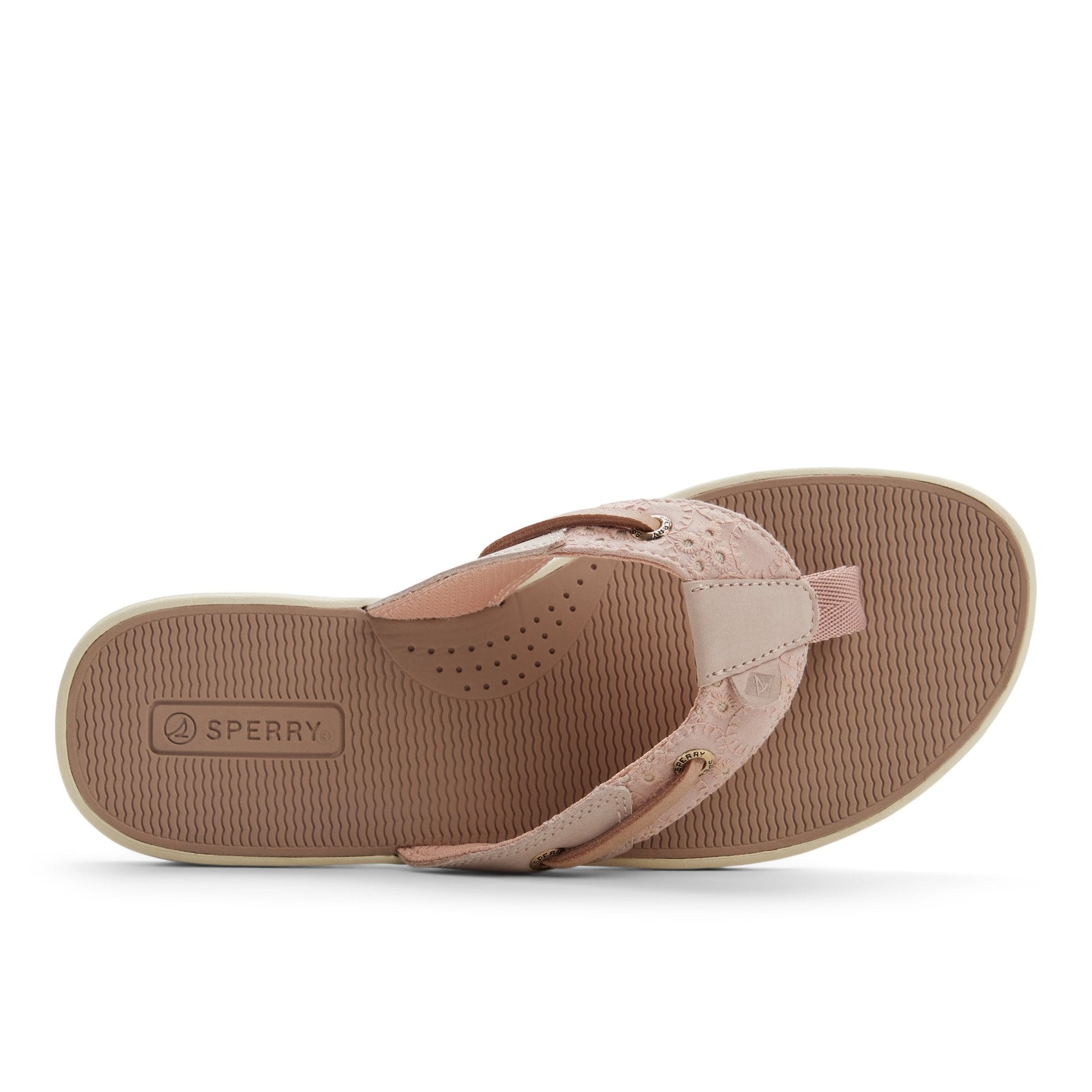 Sperry Seafish Flip Flop Sandal Rose