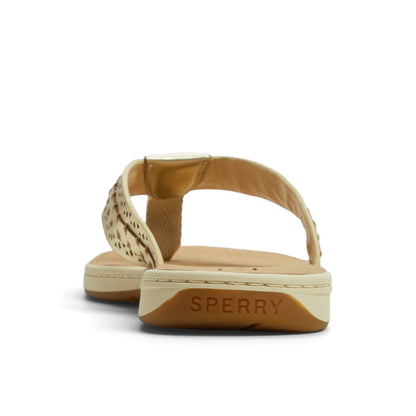 Sperry Seafish 3 Flip Flop Sandal Gold