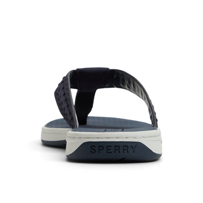 Sperry Seafish 3 Flip Flop Sandal Navy