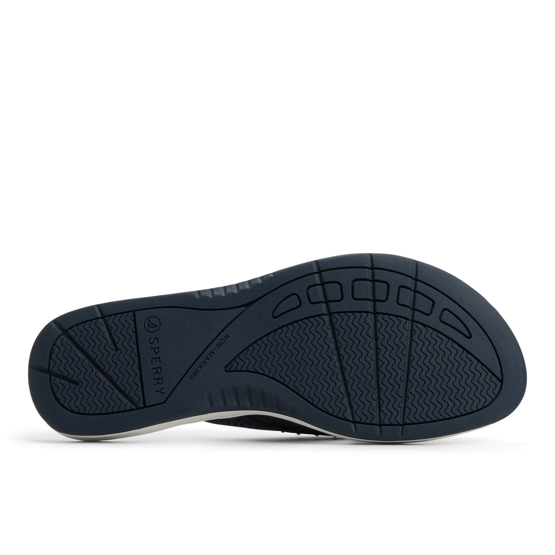 Sperry Seafish 3 Flip Flop Sandal Navy