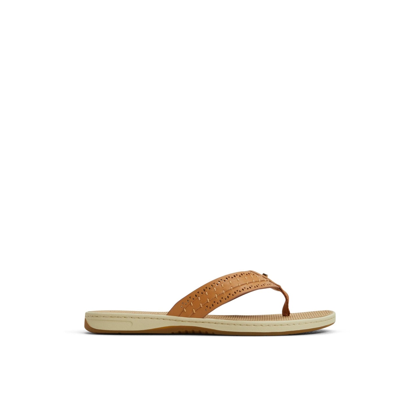 Sperry Seafish 3 Flip Flop Sandal Tan