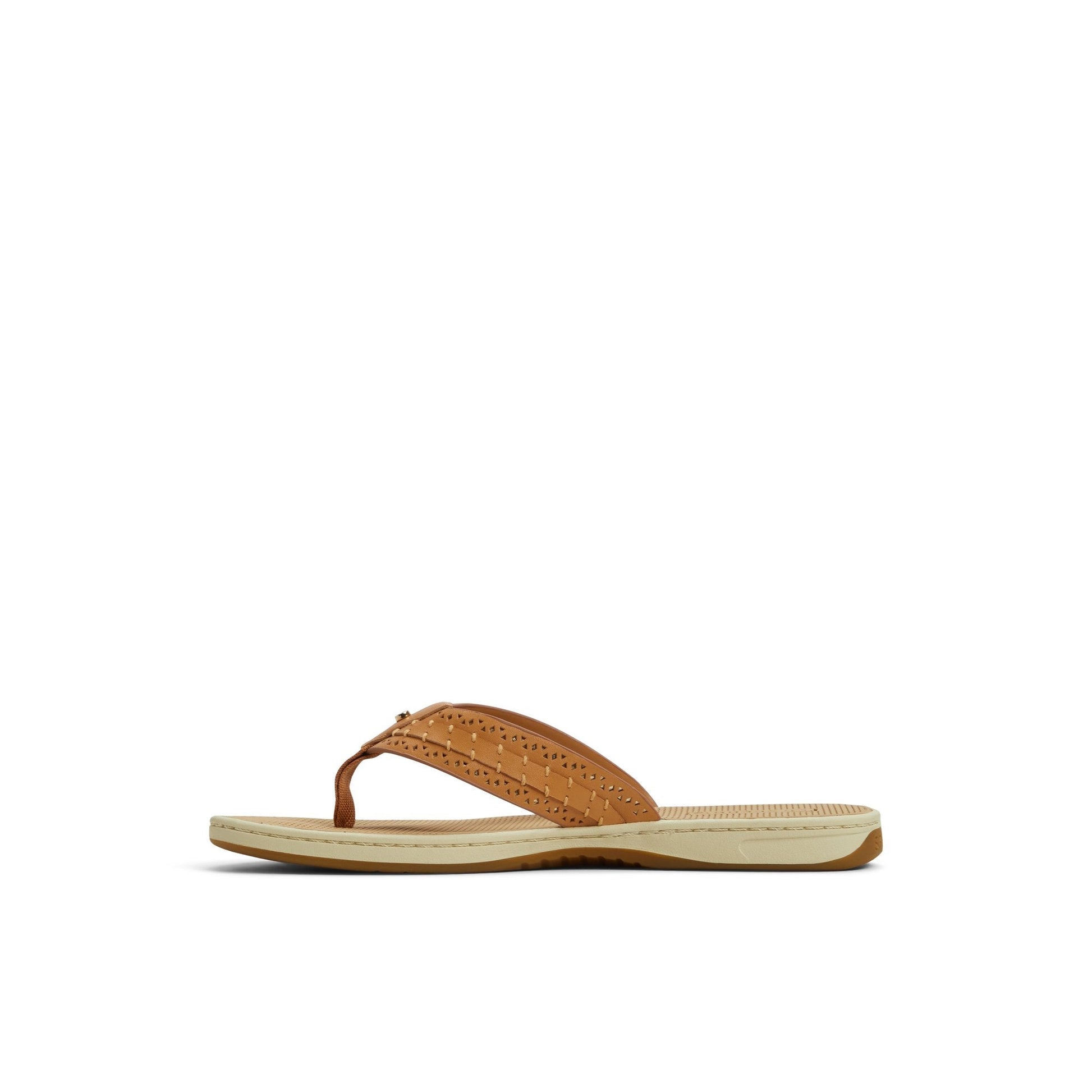 Sperry Seafish 3 Flip Flop Sandal Tan