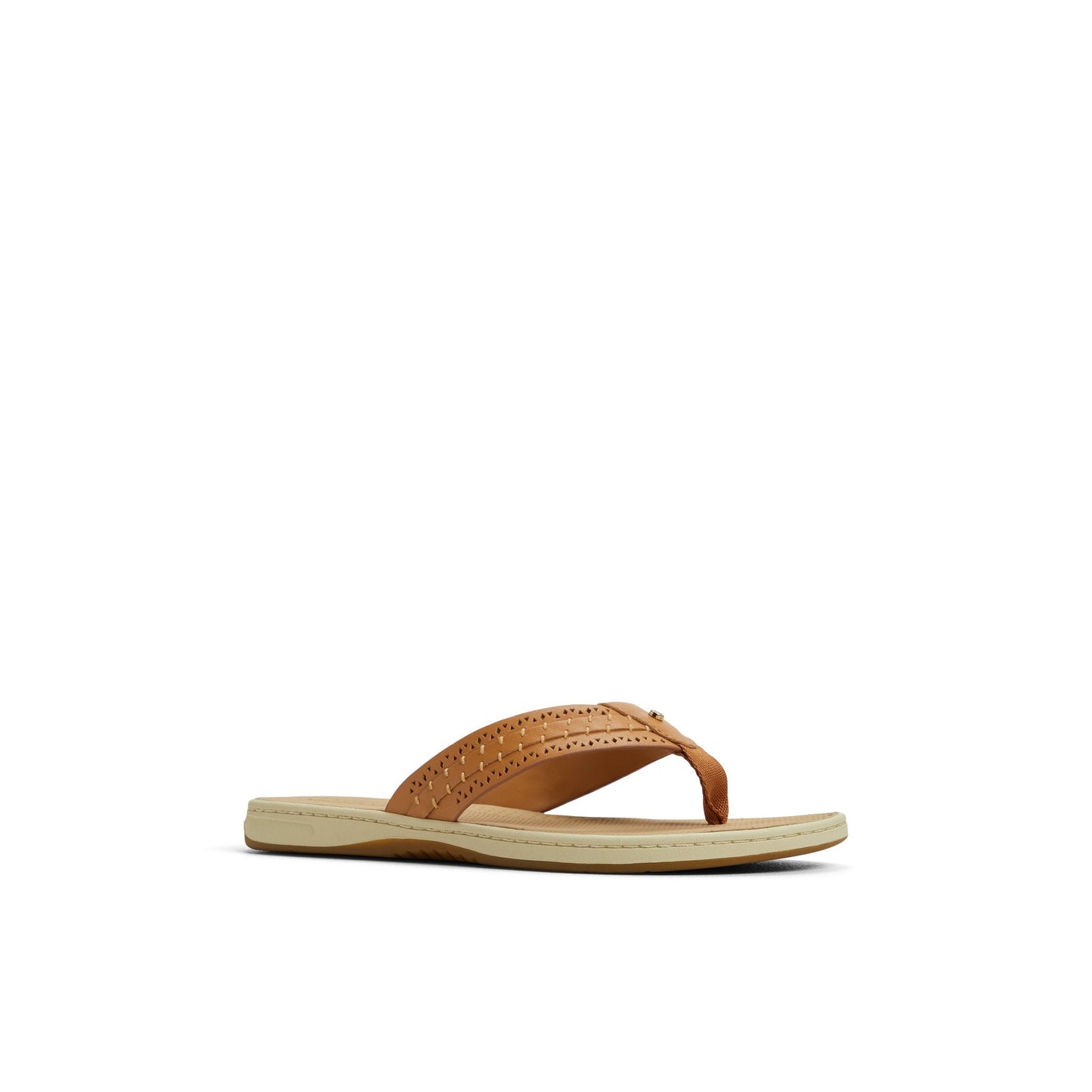 Sperry Seafish 3 Flip Flop Sandal Tan