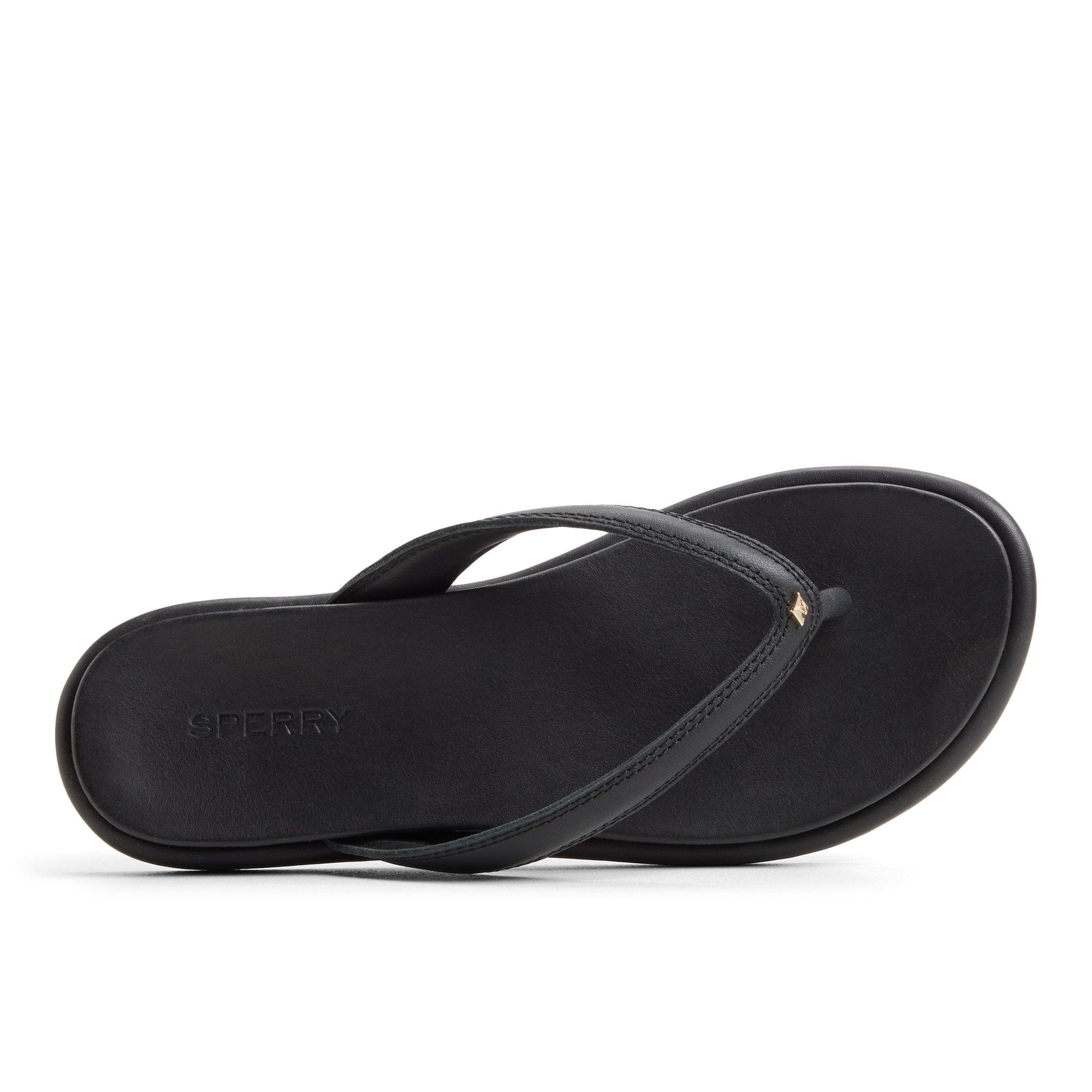 Sperry Isla Thong Sandal Black/black