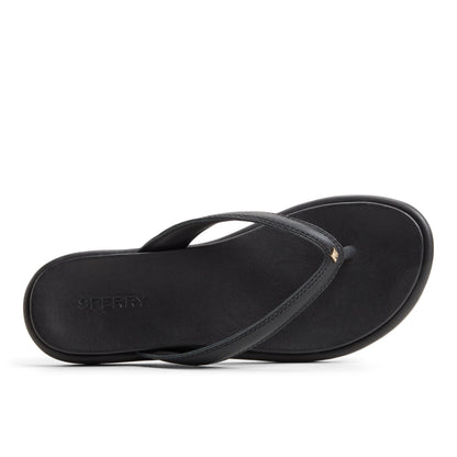 Sperry Isla Thong Sandal Black/black