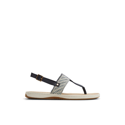 Sperry Sunfish Thong Sandal Navy