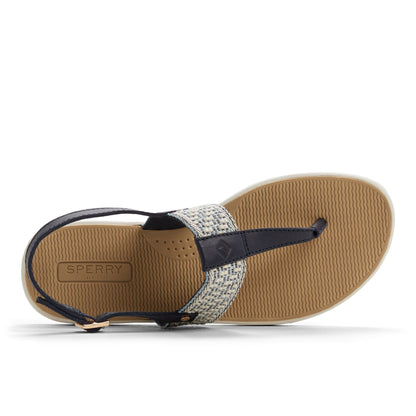 Sperry Sunfish Thong Sandal Navy