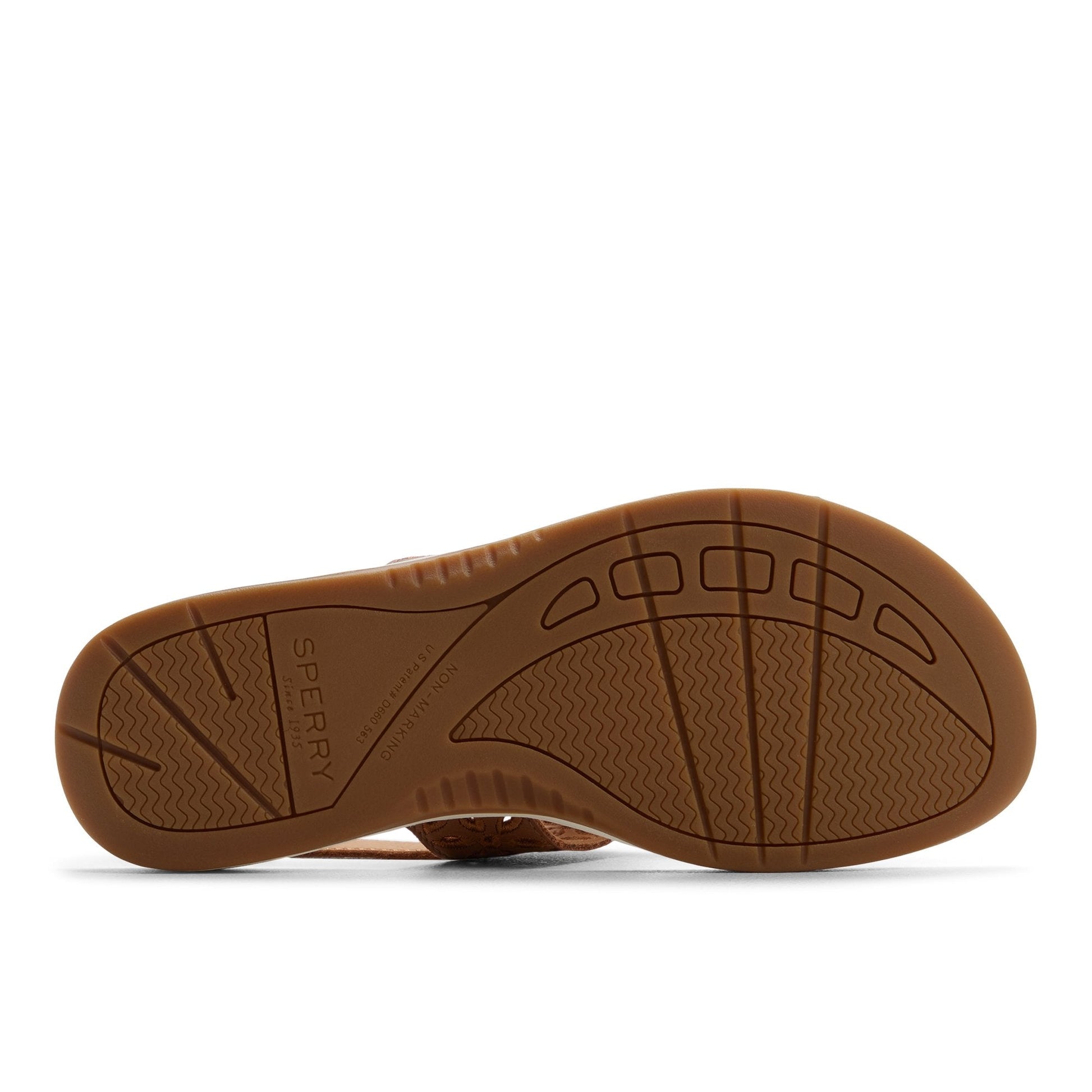 Sperry Sunfish Thong Sandal Tan