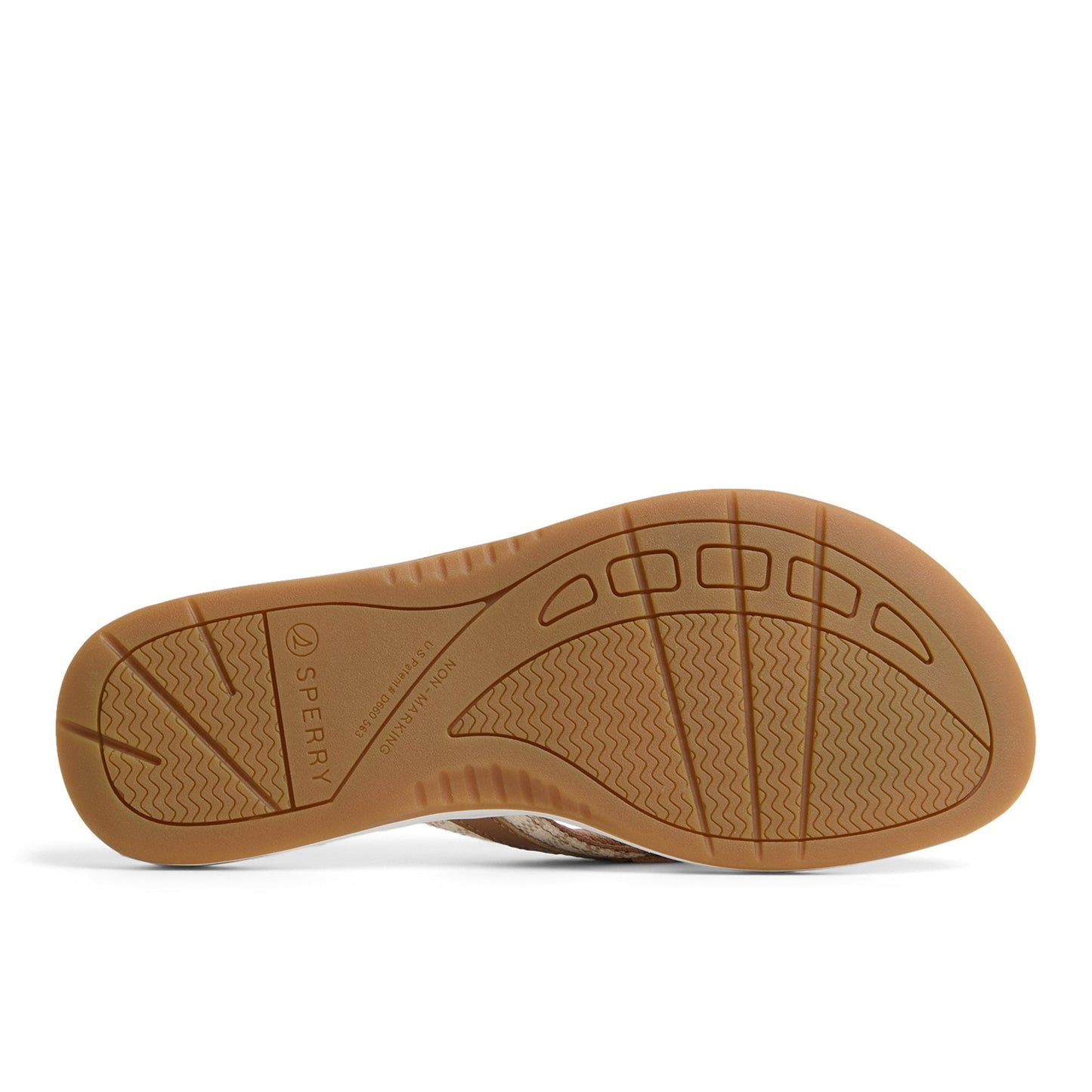 Sperry Seafish 1 Thong Sandal White Combo