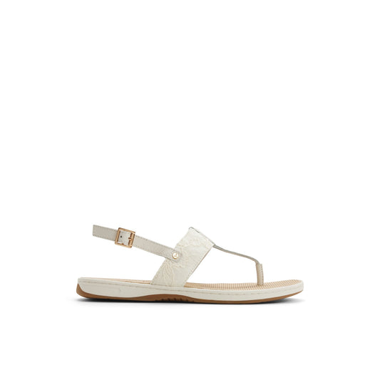 Sperry Sunfish Thong Sandal Cream