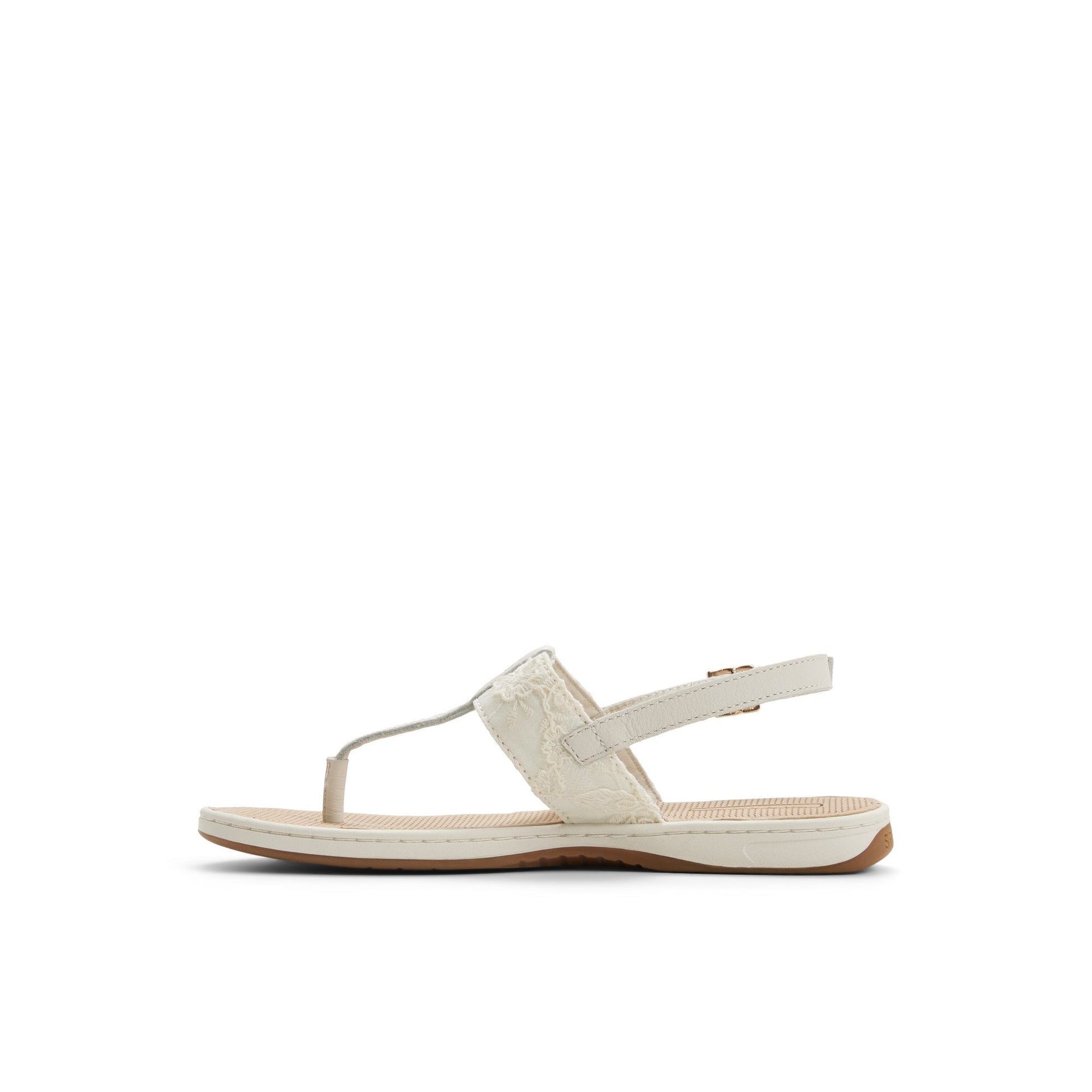 Sperry Sunfish Thong Sandal Cream