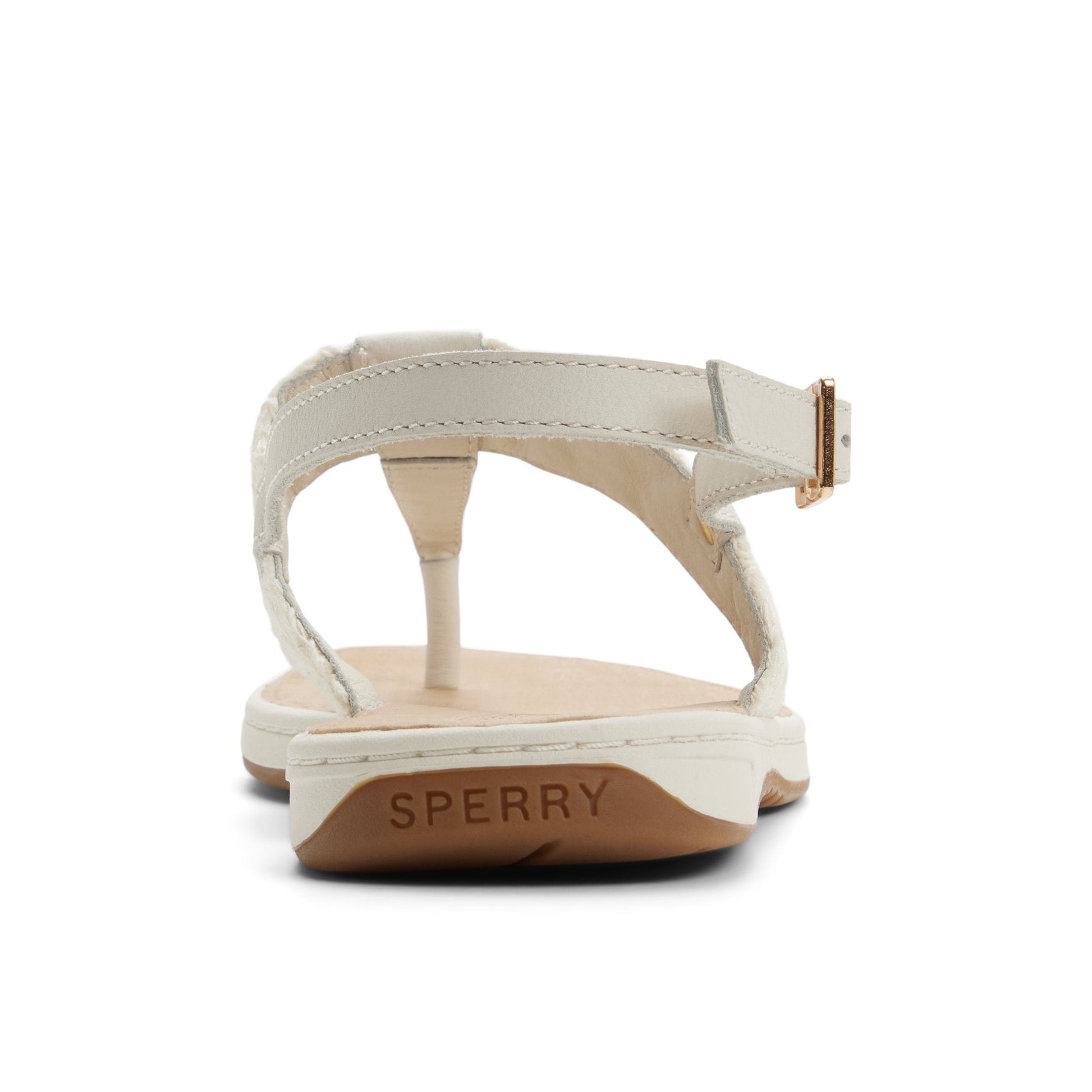 Sperry Sunfish Thong Sandal Cream