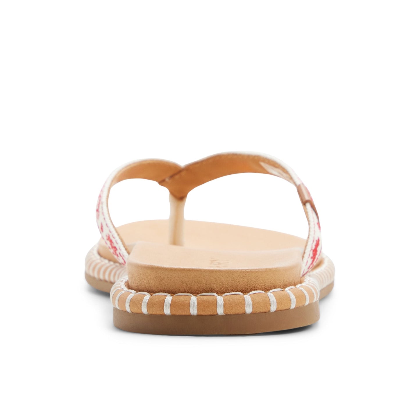 Sperry Isla Thong Embroider Sandal White/print
