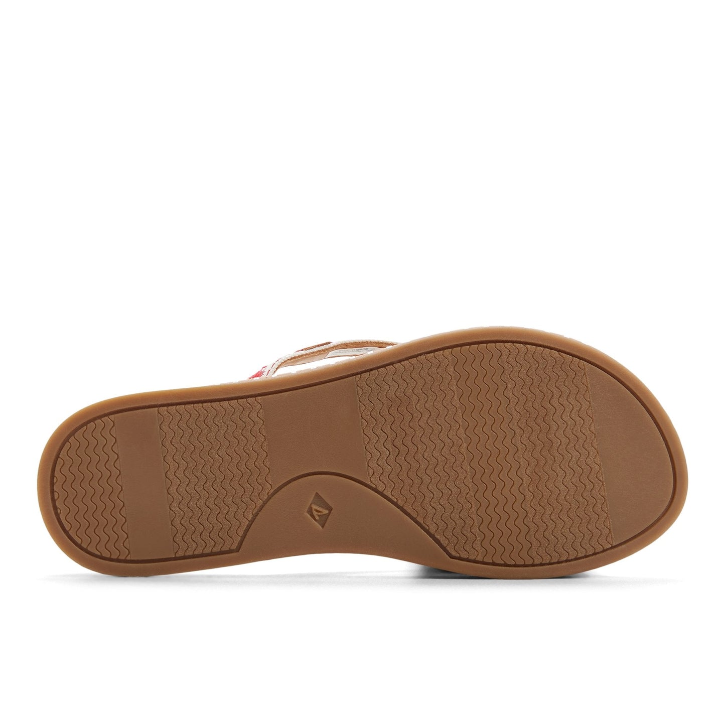 Sperry Isla Thong Embroider Sandal White/print
