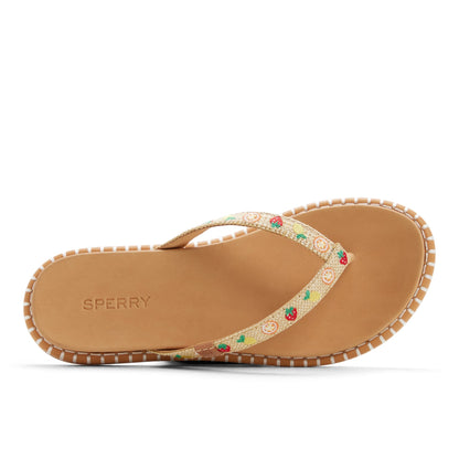 Sperry Isla Thong Embroider Sandal Assorted