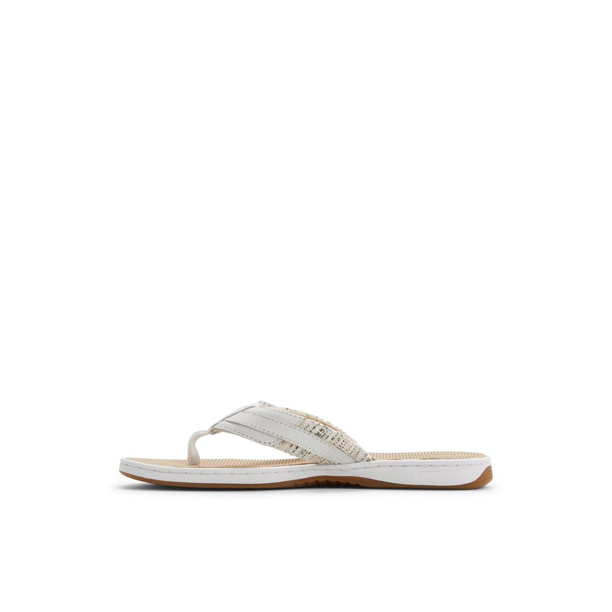Sperry Seafish 1 Thong Sandal White