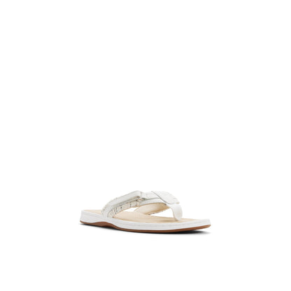 Sperry Seafish 1 Thong Sandal White