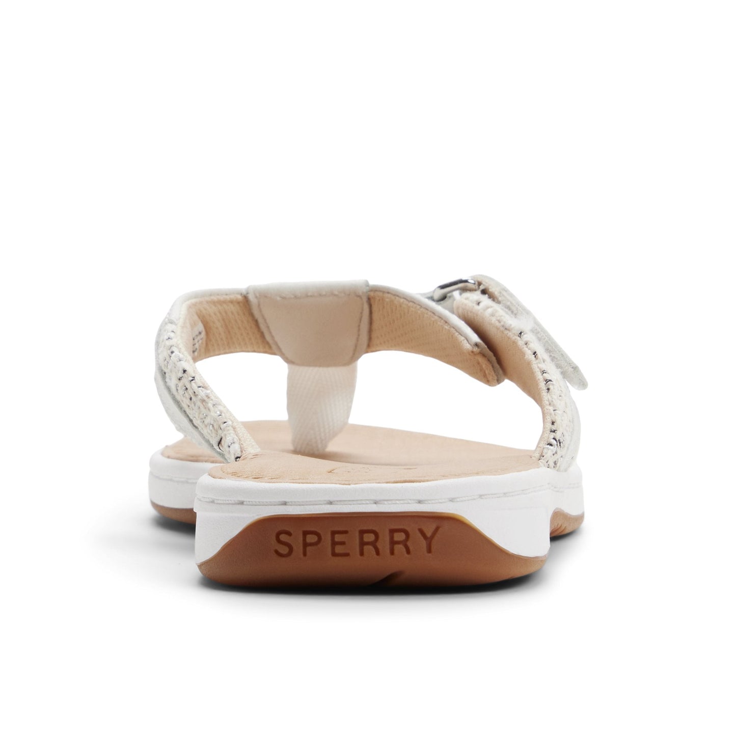 Sperry Seafish 1 Thong Sandal White