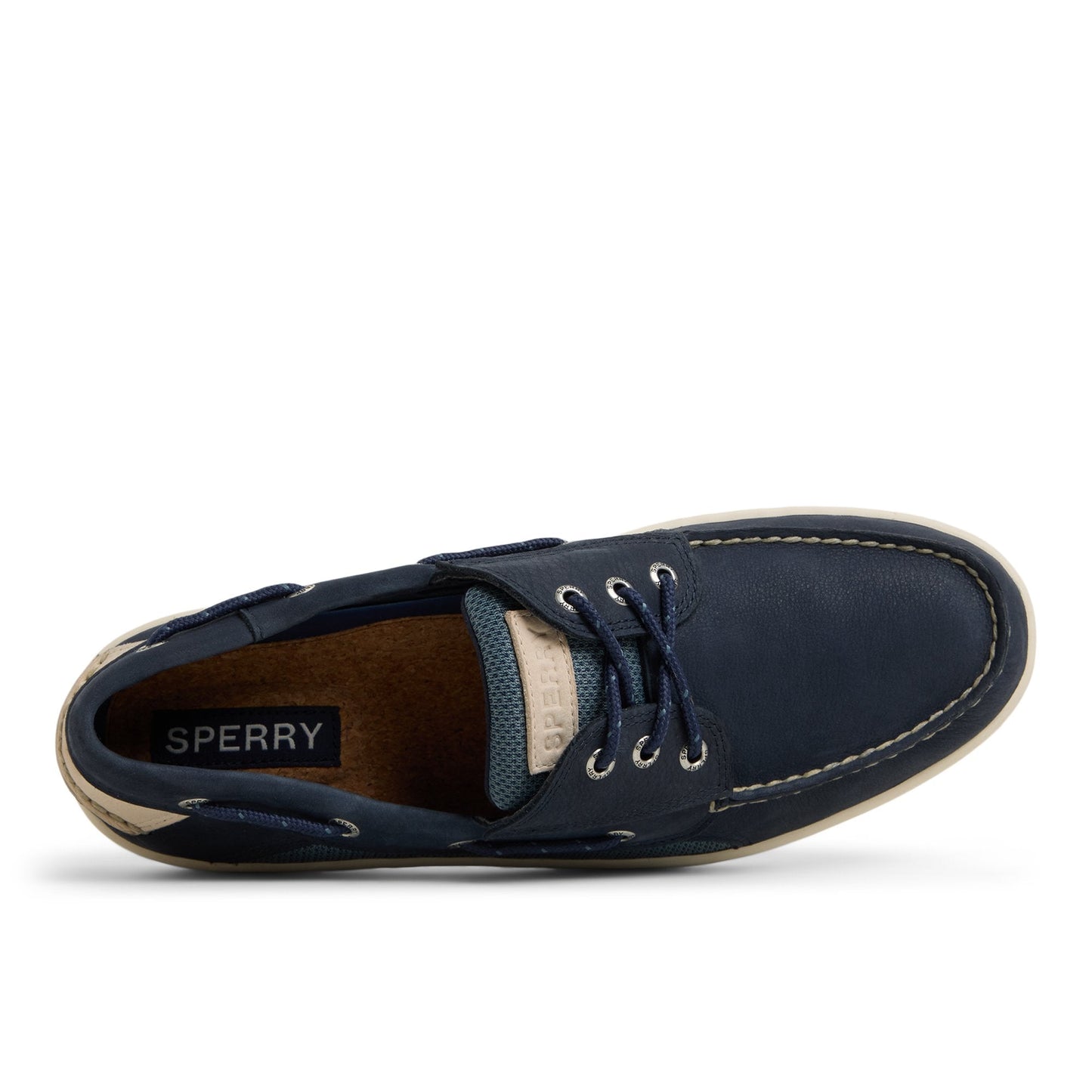 Sperry Billfish 3-Eye Boat Shoe Navy