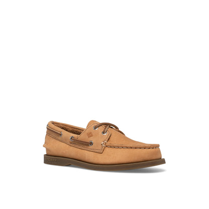 Sperry Authentic Original 2‑Eye Junior Boat Shoe Dark brown