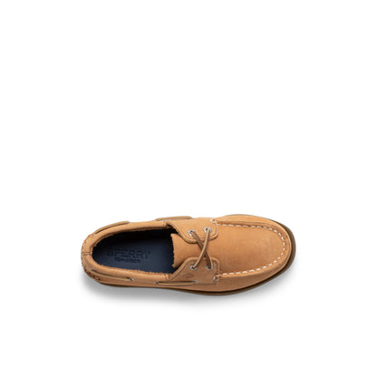Sperry Authentic Original 2‑Eye Junior Boat Shoe Dark brown