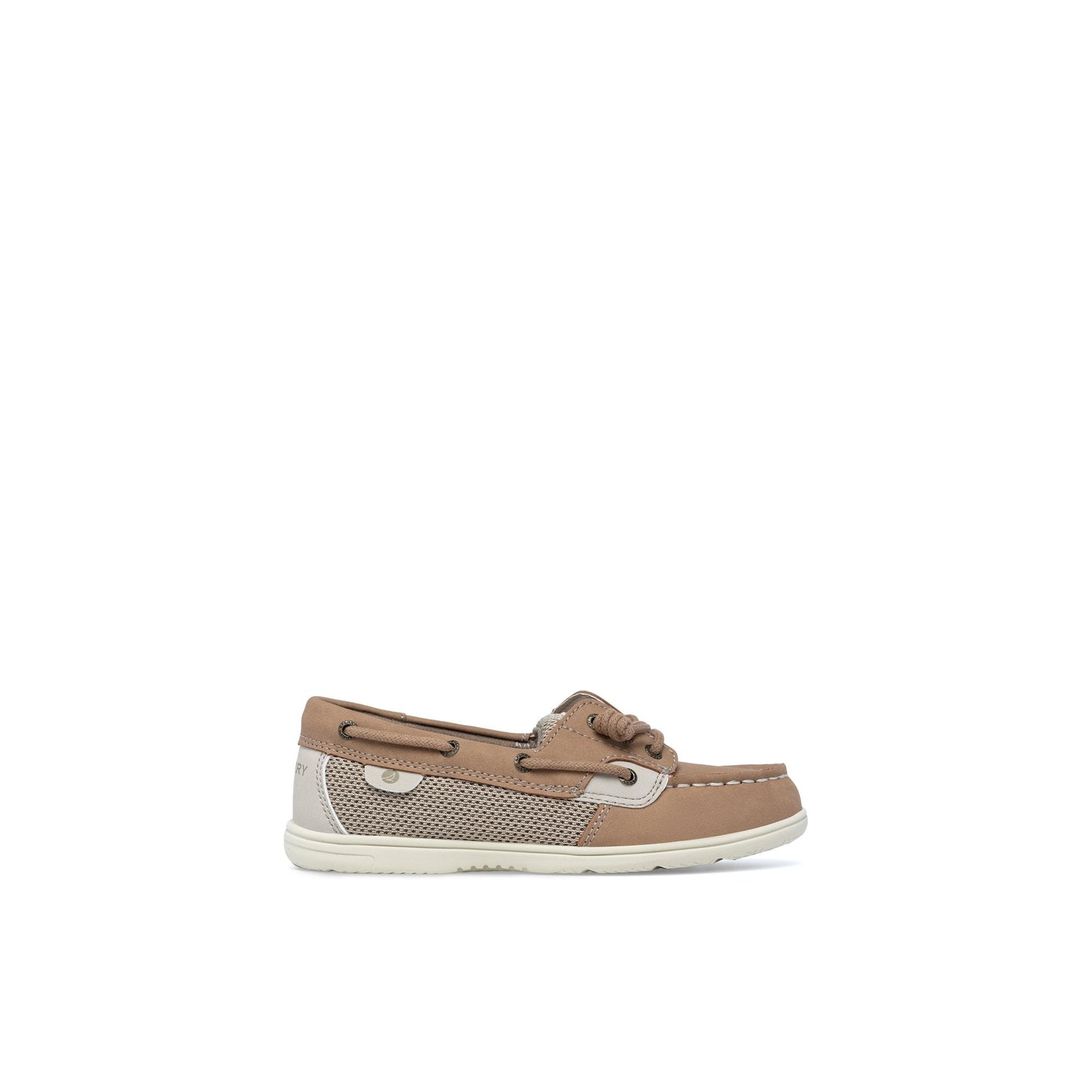 Sperry Shoresider 3‑Eye Junior Boat Shoe Brown