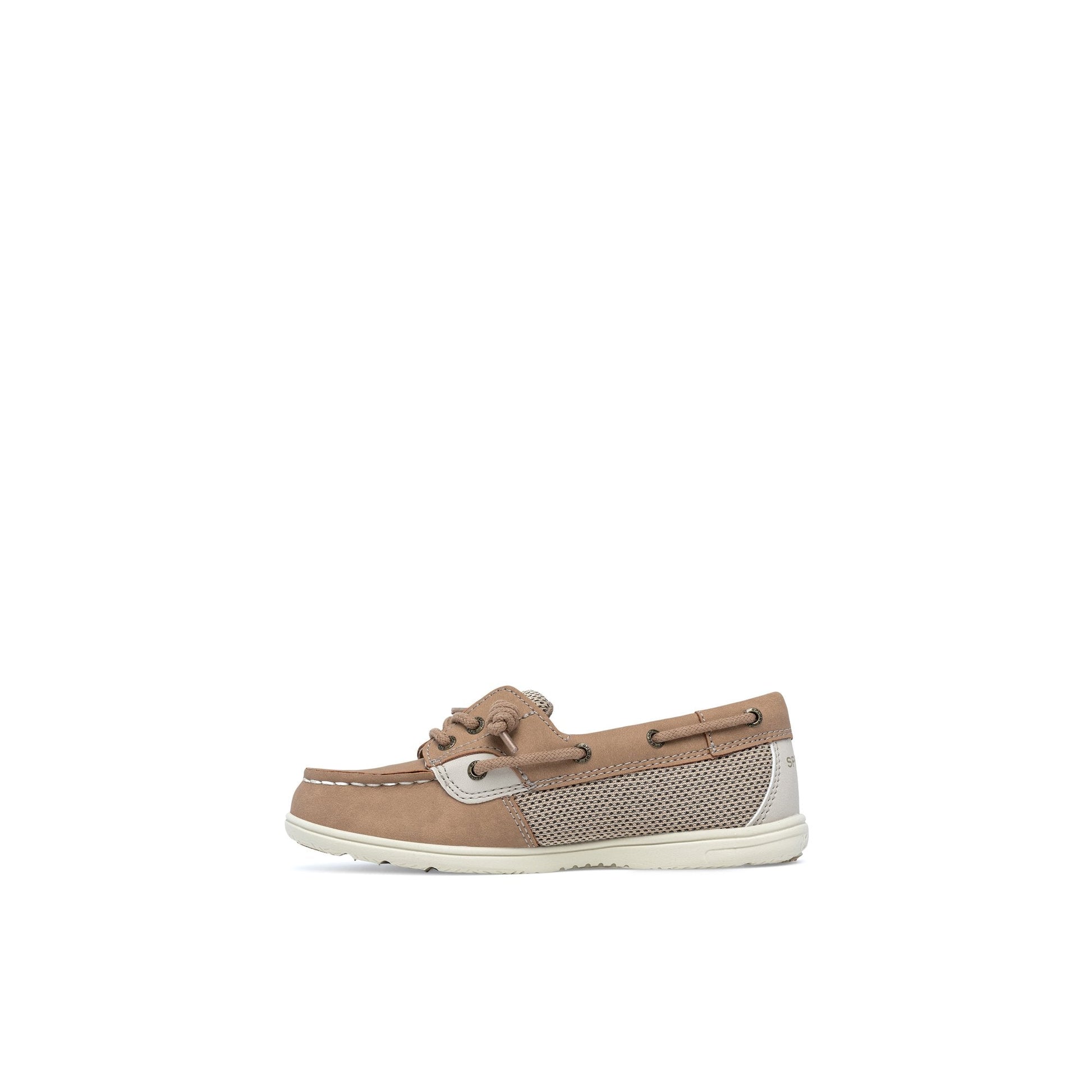 Sperry Shoresider 3‑Eye Junior Boat Shoe Brown