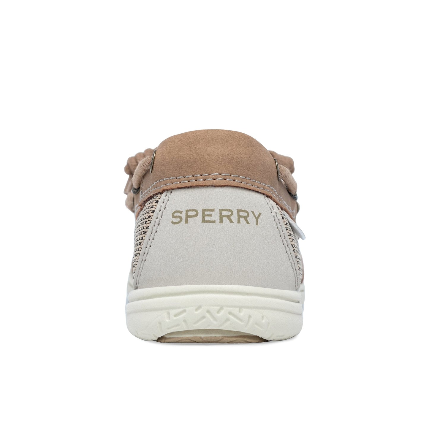 Sperry Shoresider 3‑Eye Junior Boat Shoe Brown