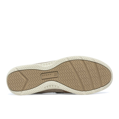 Sperry Shoresider 3‑Eye Junior Boat Shoe Brown