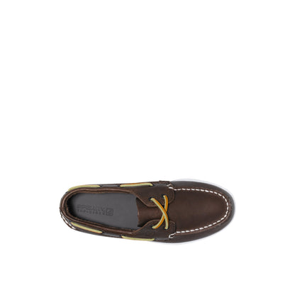Sperry Authentic Original 2‑Eye Junior Boat Shoe Brown