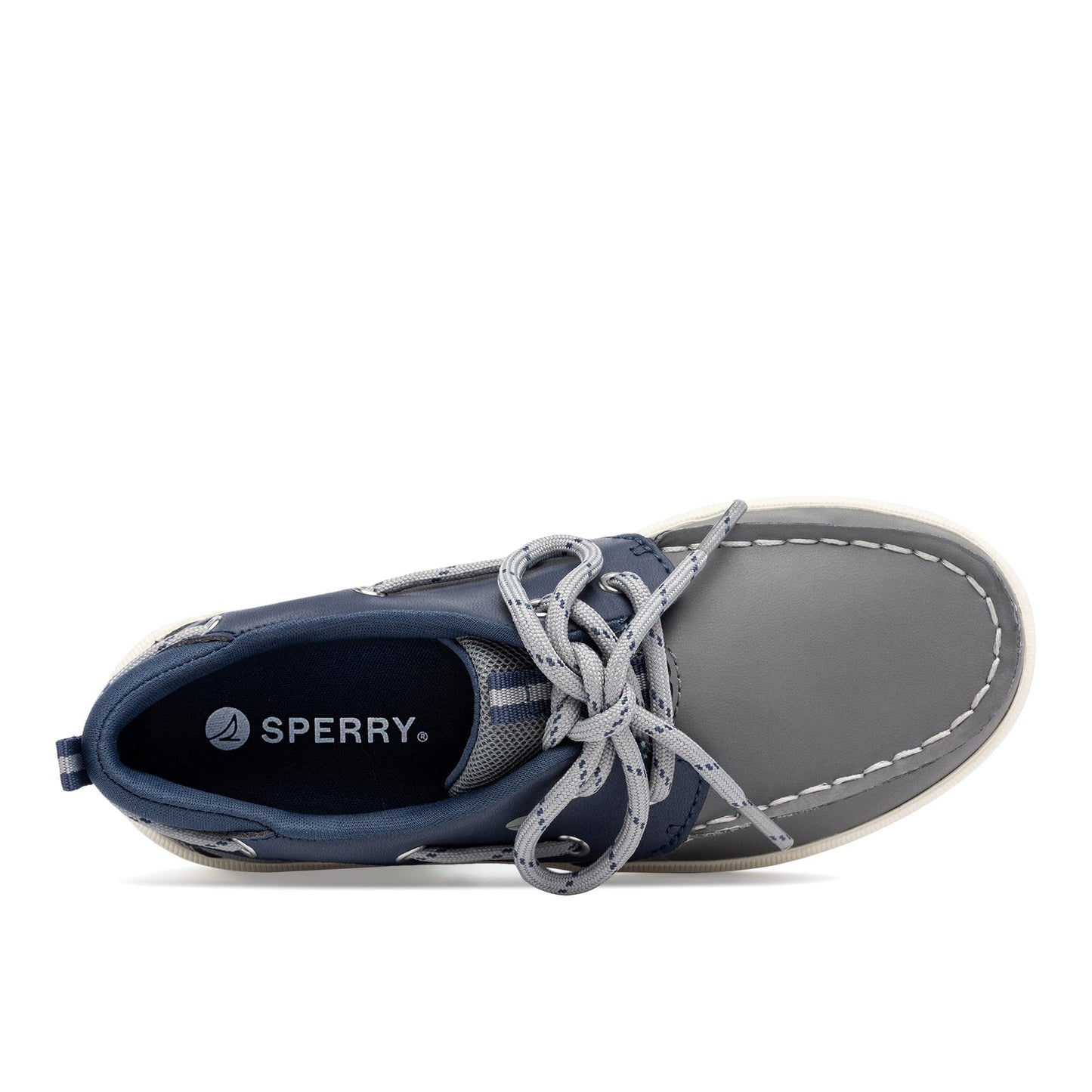 Sperry Fairwater PLUSHWAVE Junior Boat Shoe Grey