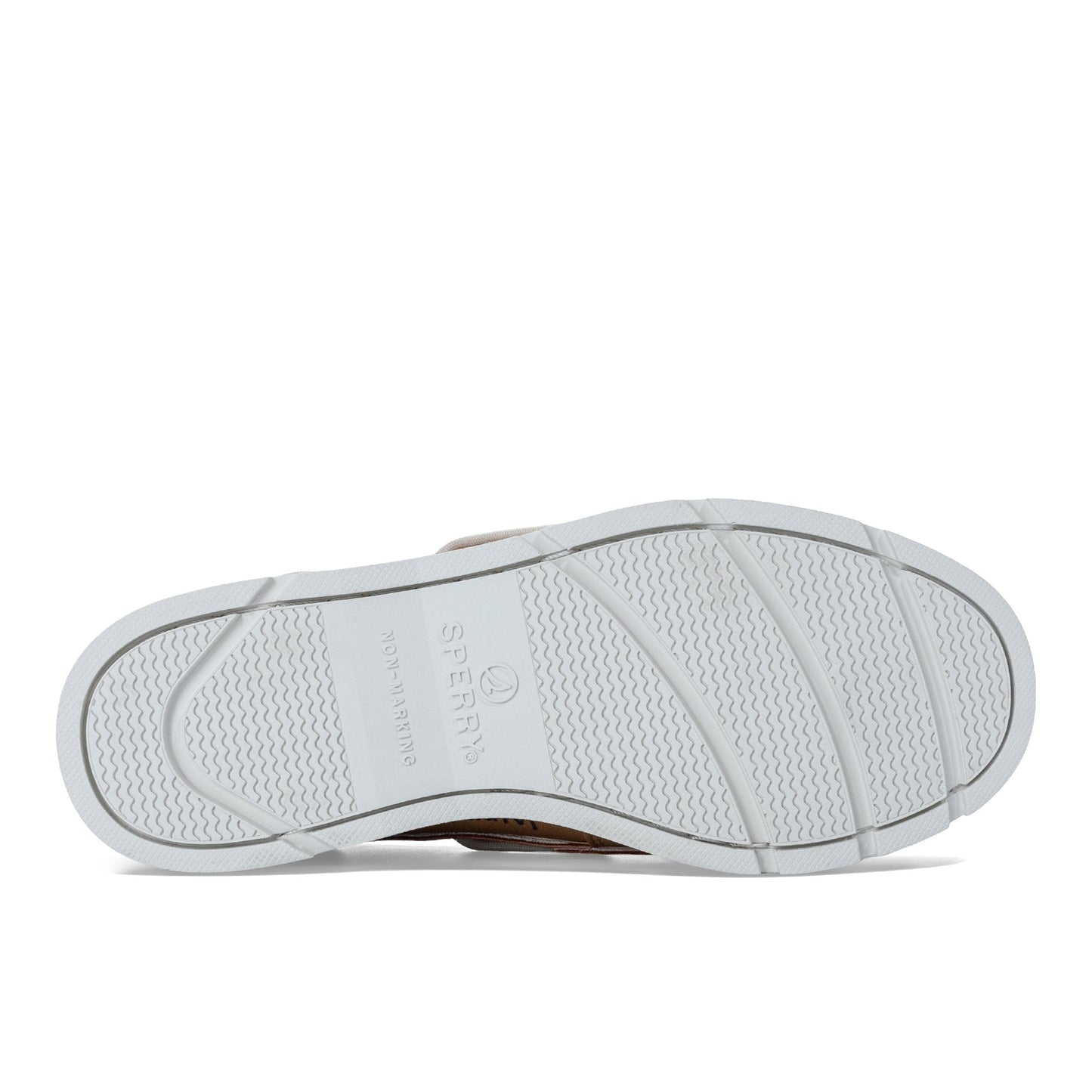 Sperry Leeward II Junior Boat Shoe Light beige