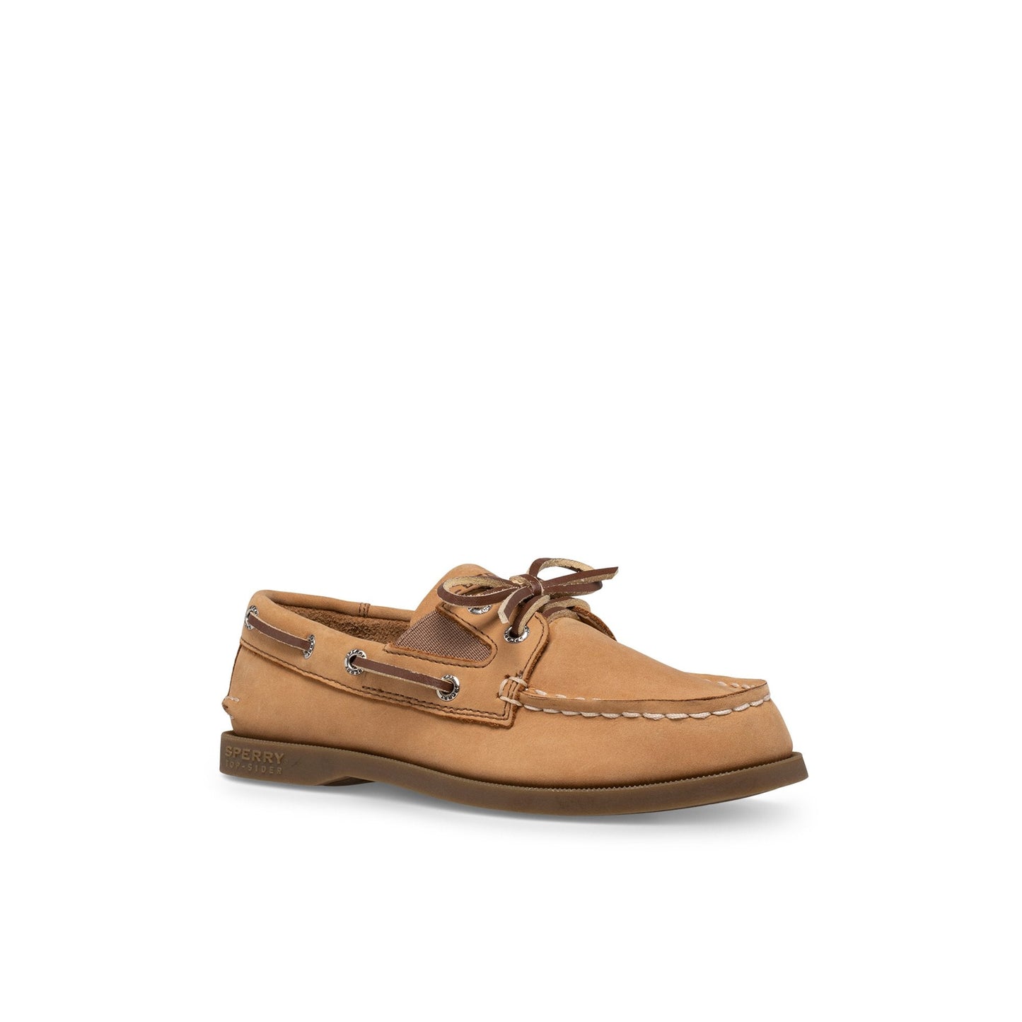 Sperry Authentic Original Junior Slip On Boat Shoe Dark brown