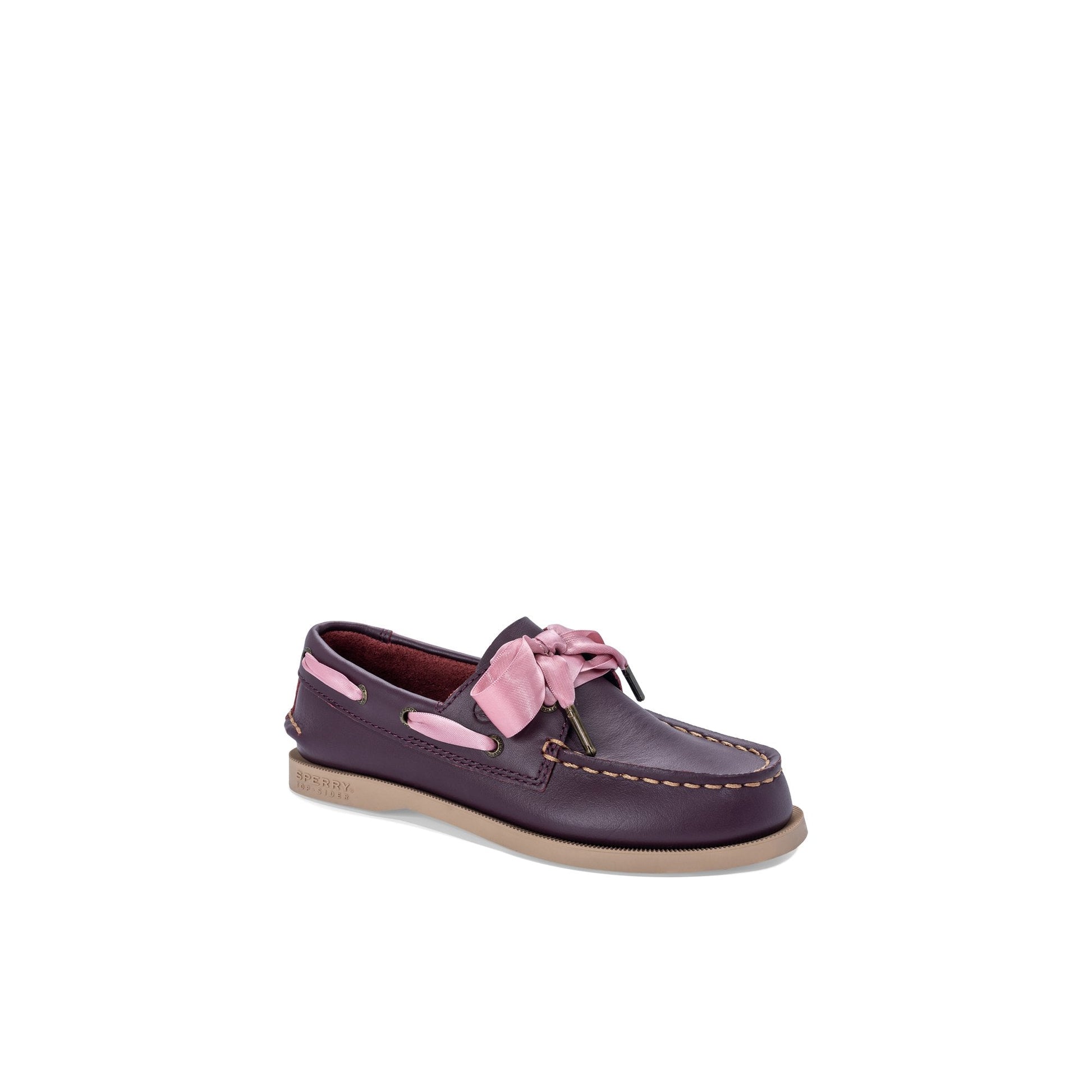 Sperry Authentic Original 2-Eye Junior Boat Shoe Dark purple