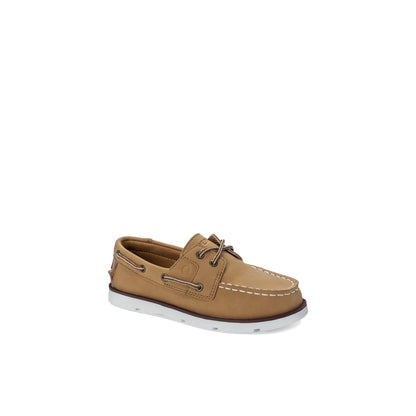 Sperry Leeward II Junior Boat Shoe Light beige