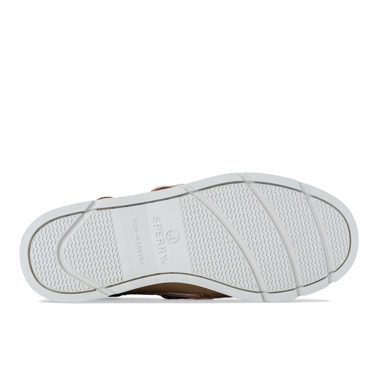 Sperry Leeward II Junior Boat Shoe Light beige