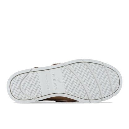 Sperry Leeward II Junior Boat Shoe Light beige