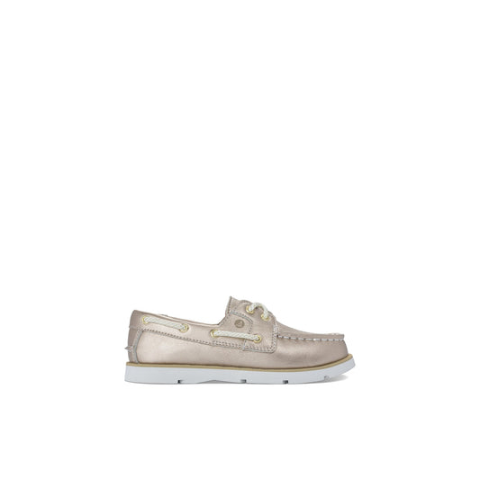 Sperry Leeward II Junior Boat Shoe Gold