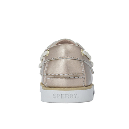 Sperry Leeward II Junior Boat Shoe Gold