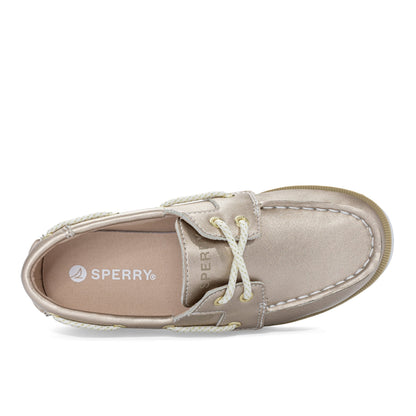 Sperry Leeward II Junior Boat Shoe Gold