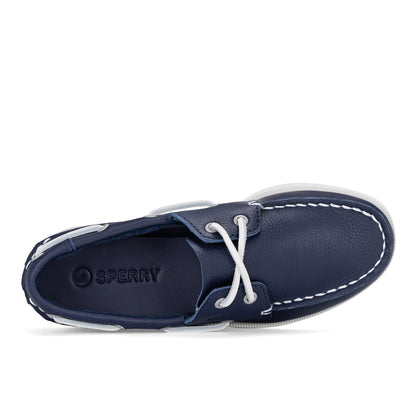 Sperry Authentic Original 2-Eye Junior Boat Shoe Navy