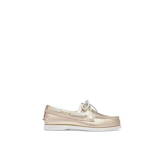 Sperry Authentic Original 2-Eye Junior Boat Shoe Gold