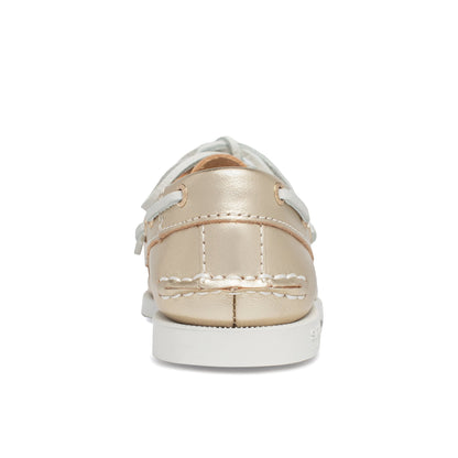 Sperry Authentic Original 2-Eye Junior Boat Shoe Gold