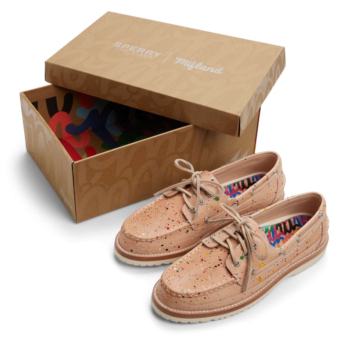 Sperry Sperry x Mifland 3-Eye Mini Lug Natural
